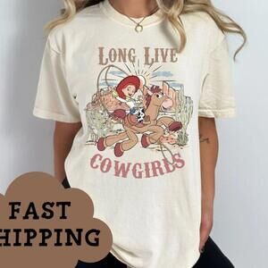 Long Live Cowgirls Western Rodeo Country Aesthetic Graphic T-Shirt